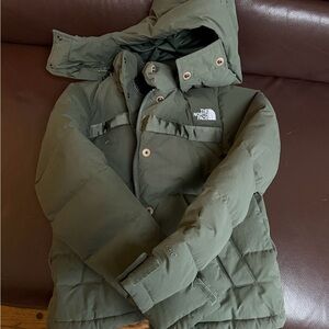 The North Face Women's Olive Puffer Jacket